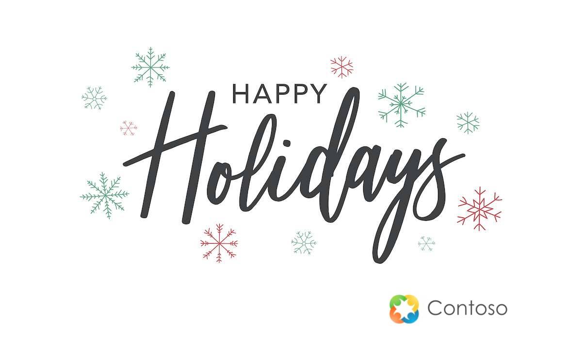 Happy Holidays!